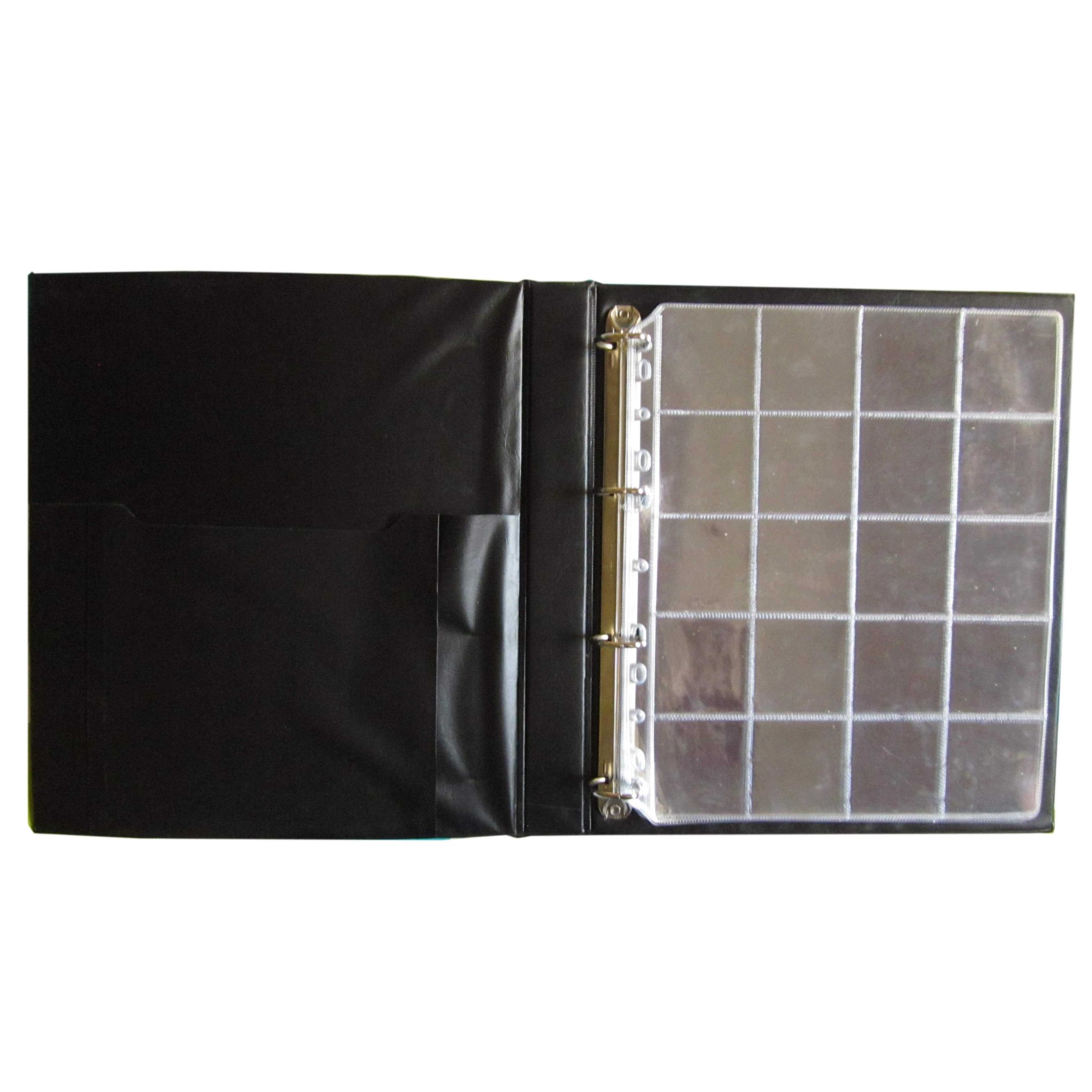 D-Ring Binder File with 10 Coin Sheets (Regular)