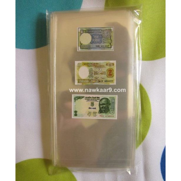 Currency Note Sleeves 1-2-5