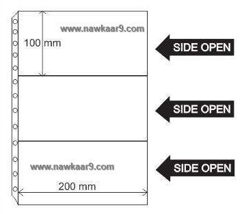 3 pockets side opening sheets