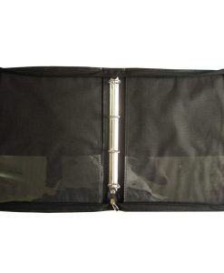 Blank D-Ring Binder Note File Zipper Closure