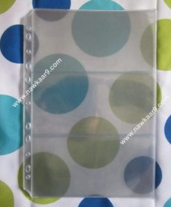 3-pockets Note Sheet (Top Opening)