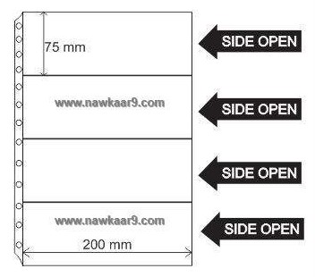 4 pocket side opening sheets